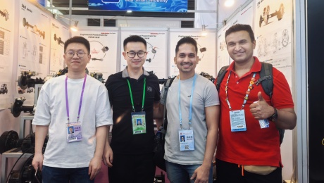 Day 2 at Canton Fair 2025: SiA&Jinhao Continues to Highlight EV Powertrain Innovation