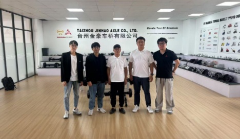 Thai Customer Visit for Rear Axle Cooperation