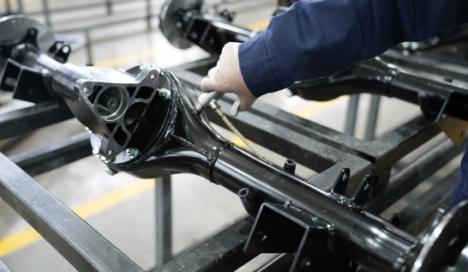 Rear Axle Air Tightness Inspection in Production