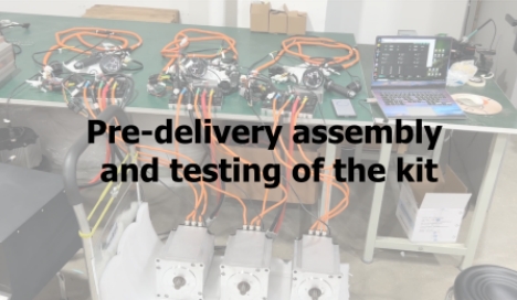 Pre-Delivery Integration and Testing of 4kW 72V Motor and Controller