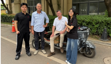 European Customers Visit Our Rear Axle Manufacturing Facility
