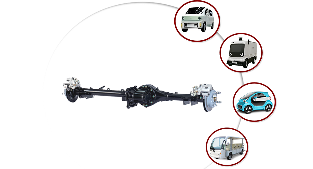 JH-136-2 Rear Axle