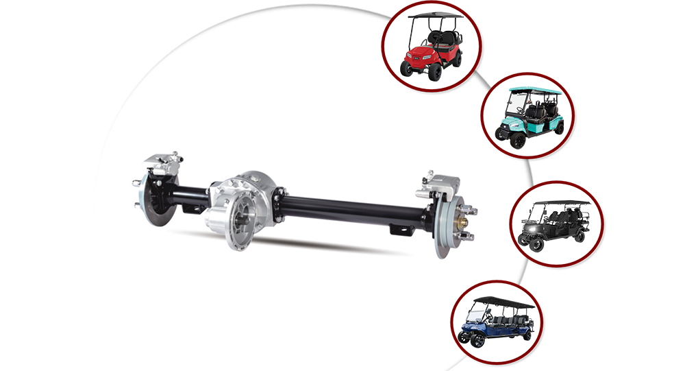 JH-136-3 Rear Axle