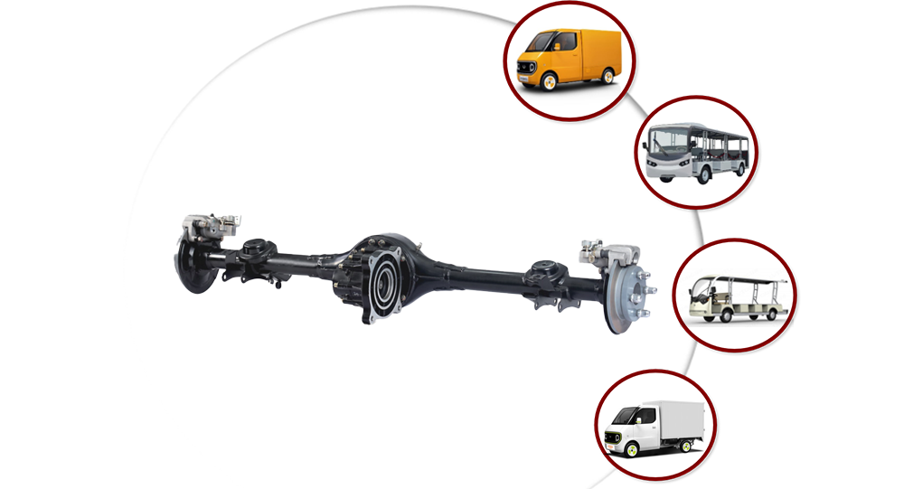 JH-162-1 Rear Axle