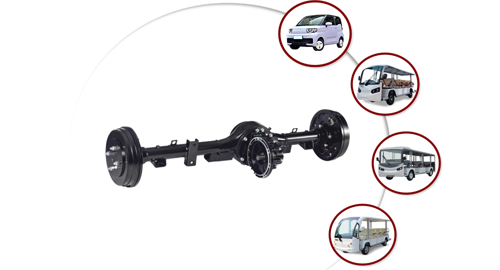 JH-162-2 Rear Axle