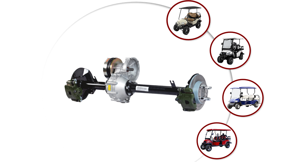 JH-174-1 Rear Axle