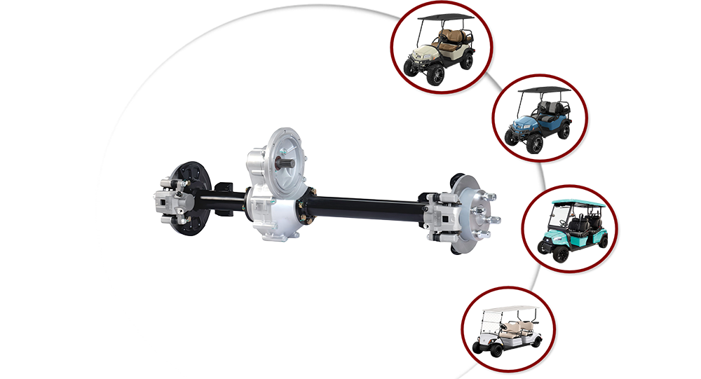 JH-174-2 Rear Axle