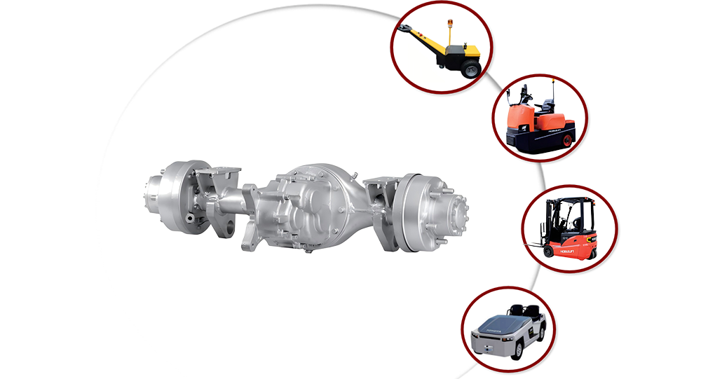 JH-214 Rear Axle