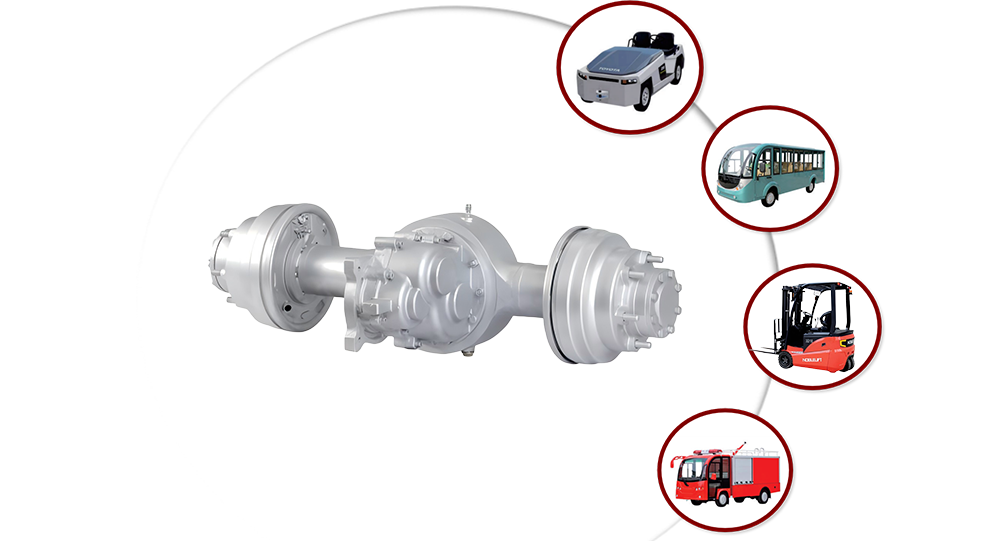 JH-298 Rear Axle