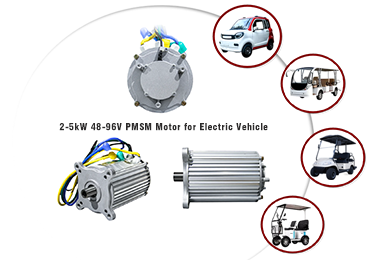 2-5kW 48-96V PMSM Motor for Electric Vehicle