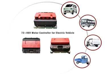 72-96V Controller For 10kW PMSM Motor