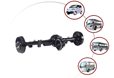 JH-162-2 Rear Axle