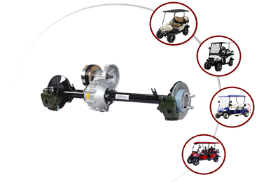JH-174-1 Rear Axle