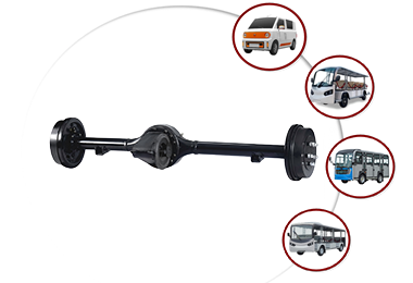 JH-192 Rear Axle