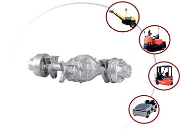JH-214 Rear Axle