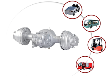 JH-298 Rear Axle